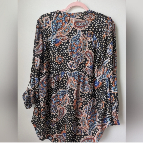 DR2 by Daniel Rainn nwot Peplum Back Sz LG - Picture 2 of 8